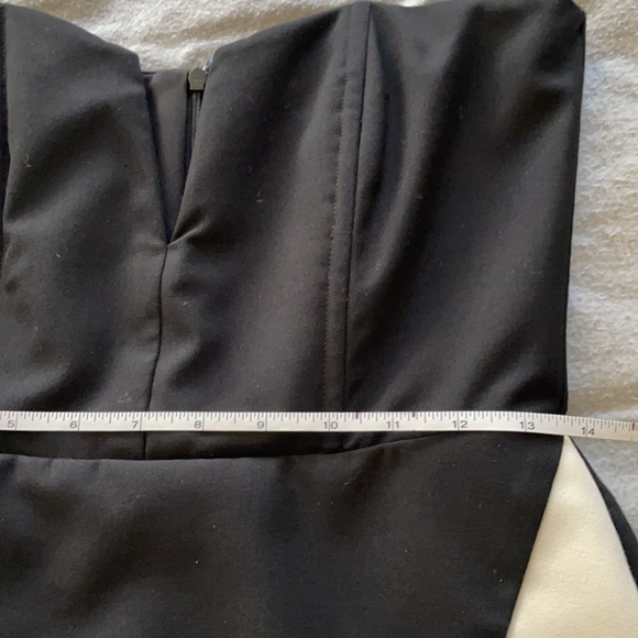 MASON structured bodice mini dress size 2 worn twice then dry cleaned - Picture 14 of 16